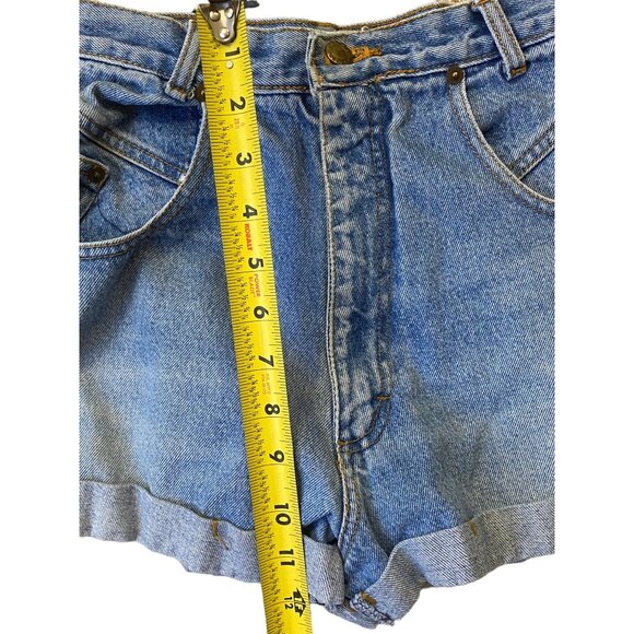 Y2K VTG Jeans Wear Womens Shorts JR 11  Coastal Cowgirl Boho Festival Grunge 90s - Picture 10 of 10